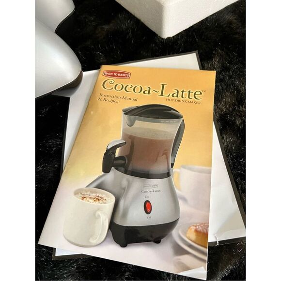 Back to Basics COCOA LATTE HOT DRINK MAKER new - Picture 7 of 9